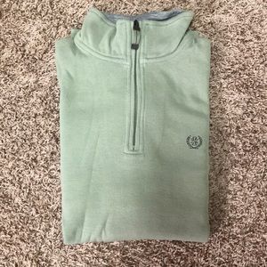 MENS IZOD QUARTER ZIP SWEATER